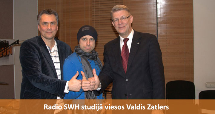 Radio SWH studijā viesos Valdis Zatlers