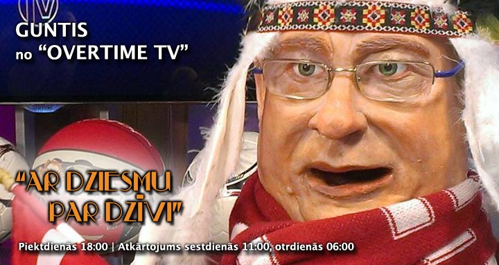 Ar dziesmu par dzīvi – Guntis no Overtime TV (12.01.14)