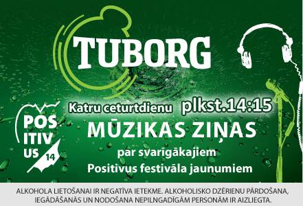 Tuborg mūzikas ziņas (22.05.14)