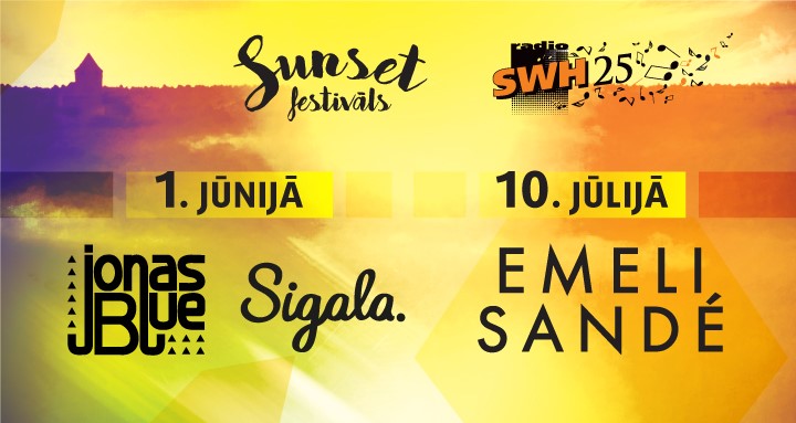 “Sunset Festival 2018” šīsvasaras programmu papildina Emeli Sandé