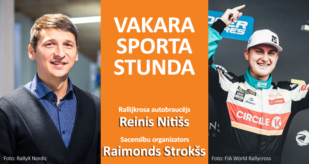 Vakara Sporta Stunda – Raimonds Strokšs un Reinis Nitišs