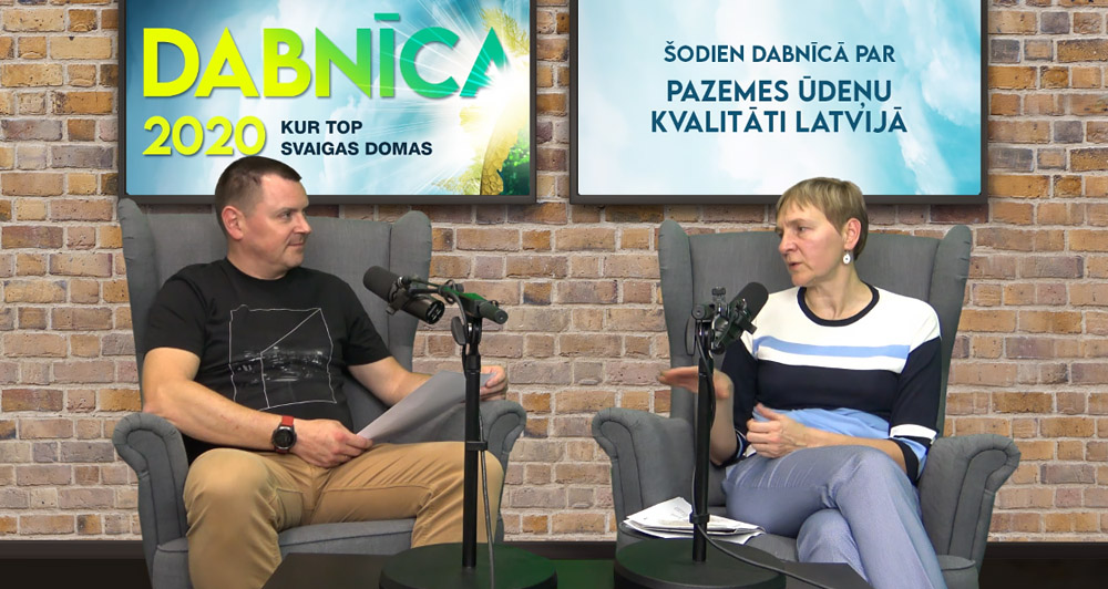 DABNĪCA 2020: Pazemes ūdeņu kvalitāte Latvijā