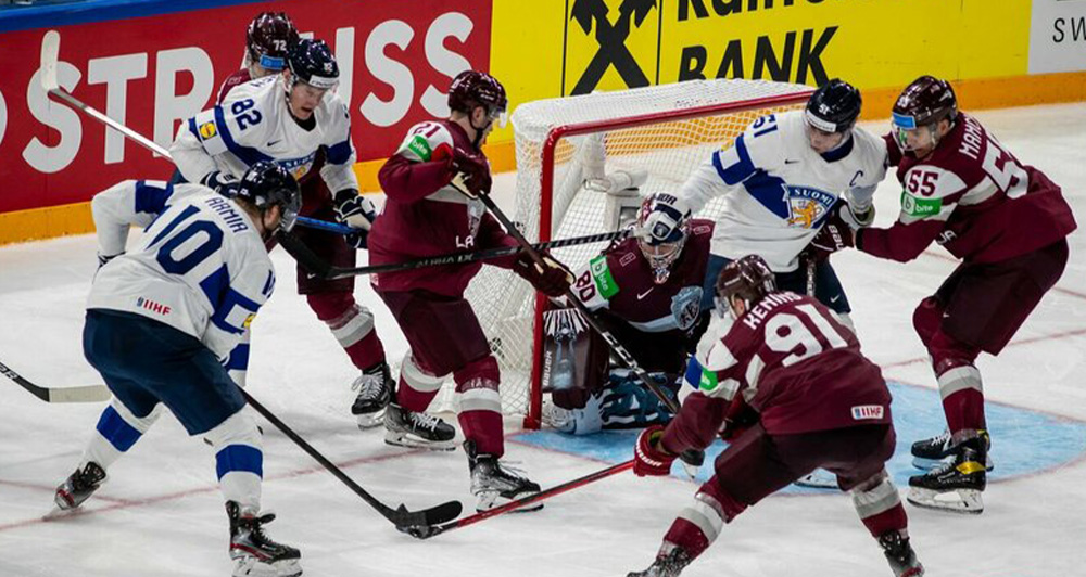 Latvijas hokeja izlase pasaules čempionātā aizvadījusi pirmās divas spēles
