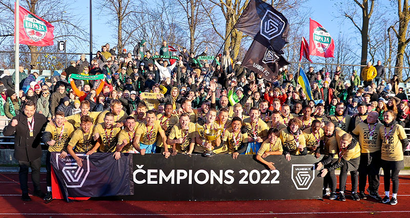 Futbola virslīgas klubi gatavojas sezonai – šodien par čempionu “Valmiera FC”