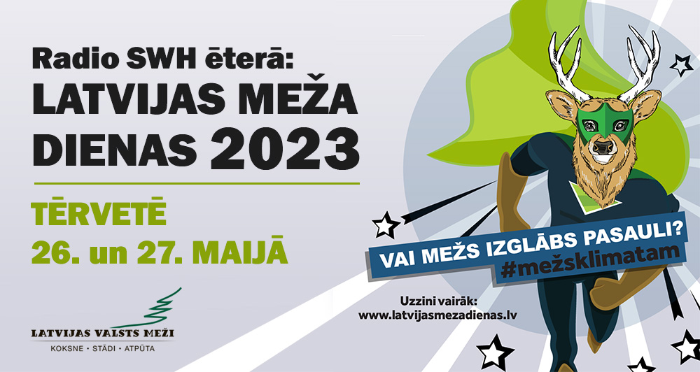 Tiešraide no Latvijas meža dienām 2023