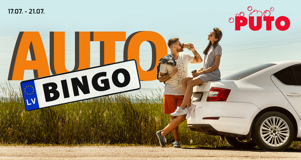 “Auto bingo” sadarbībā ar PUTO
