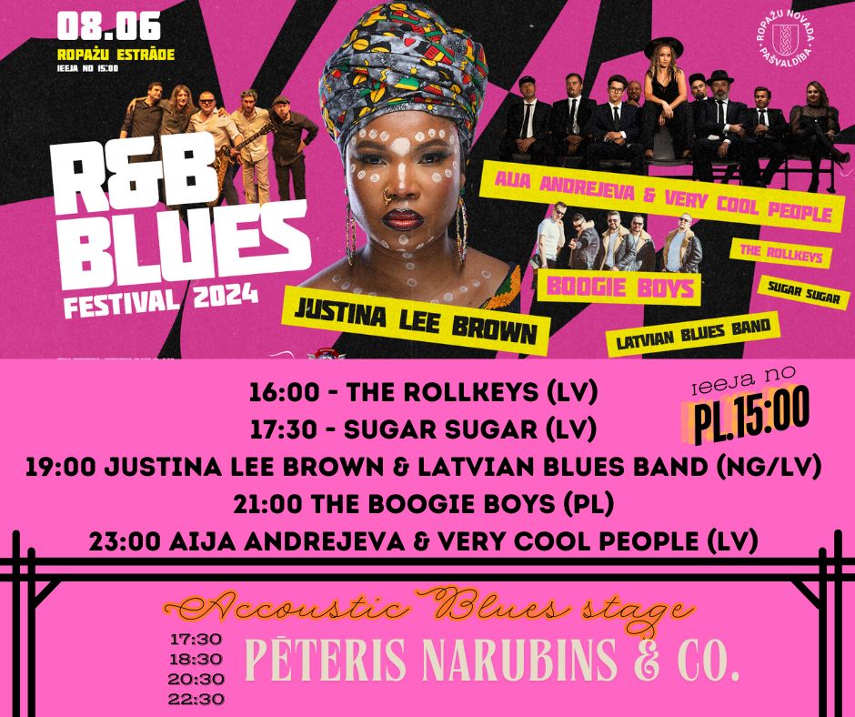 Latvia Blues Festival programm 2024
