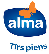 Alma logotips - tīrs piens