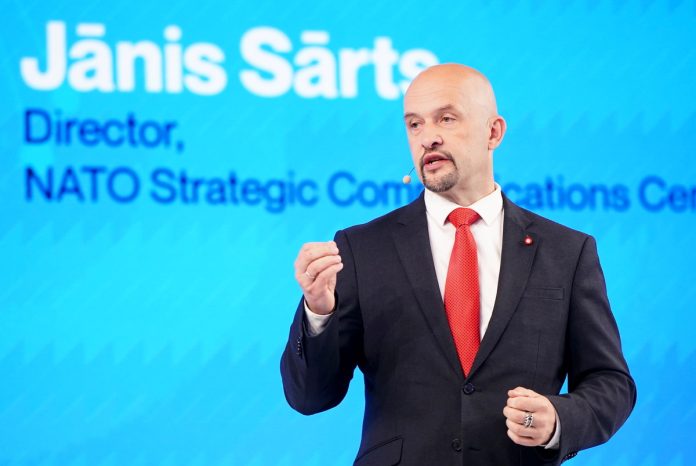 NATO Stratēģiskās komunikācijas izcilības centra direktors Jānis Sārts