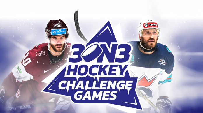 3on3 hokejs - Mārtiņš Karsums un Lauris Dārziņš