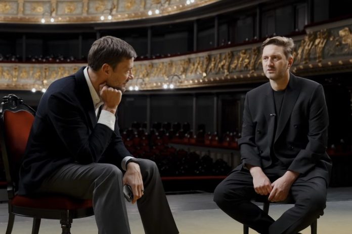 Armands Broks un LNOB vadītājs Sandis Voldiņš