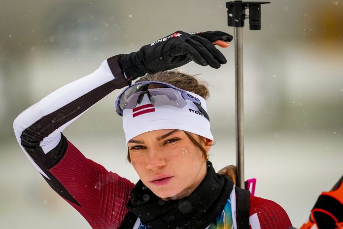 Latvijas biatloniste Estere Volfa