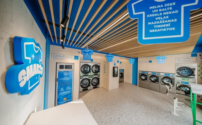 Smaržo pašapkalpes veļas mazgātava