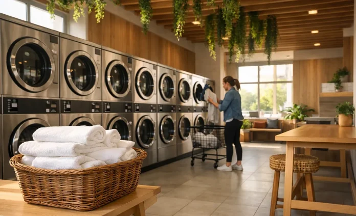 Smaržo pašapkalpes veļas mazgātava