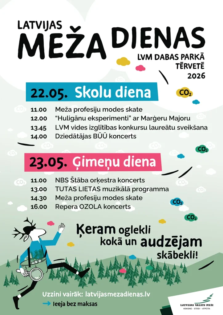 Meža dienas 2026 Tērvetē