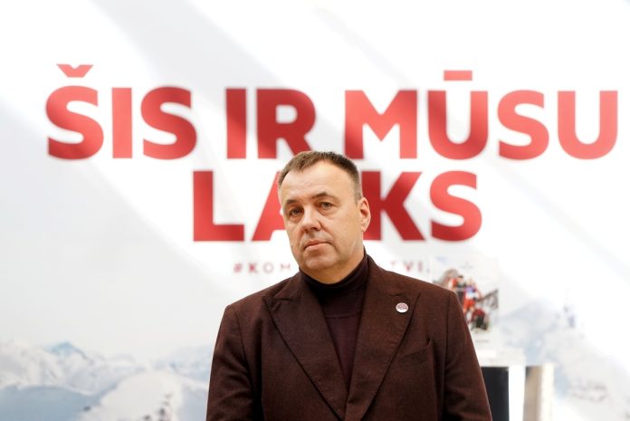 Latvijas Olimpiskās komitejas (LOK) prezidents Raimonds Lazdiņš