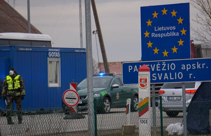Latvijas un Lietuvas robeža