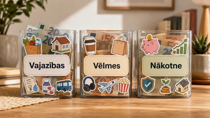 Vajadzības vēlmes nākotne - budžeta plānošana